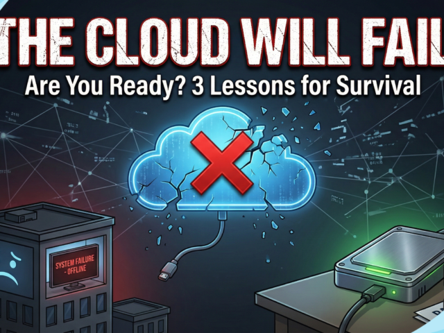 The Cloud Will Fail: 3 Lessons from the Annual Outage You Can’t Afford to Ignore